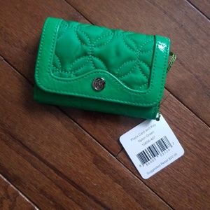 Vera Bradley plaza card and key wallet